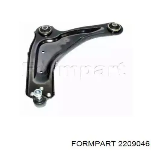 2209046 Formpart/Otoform braço oscilante inferior esquerdo de suspensão dianteira