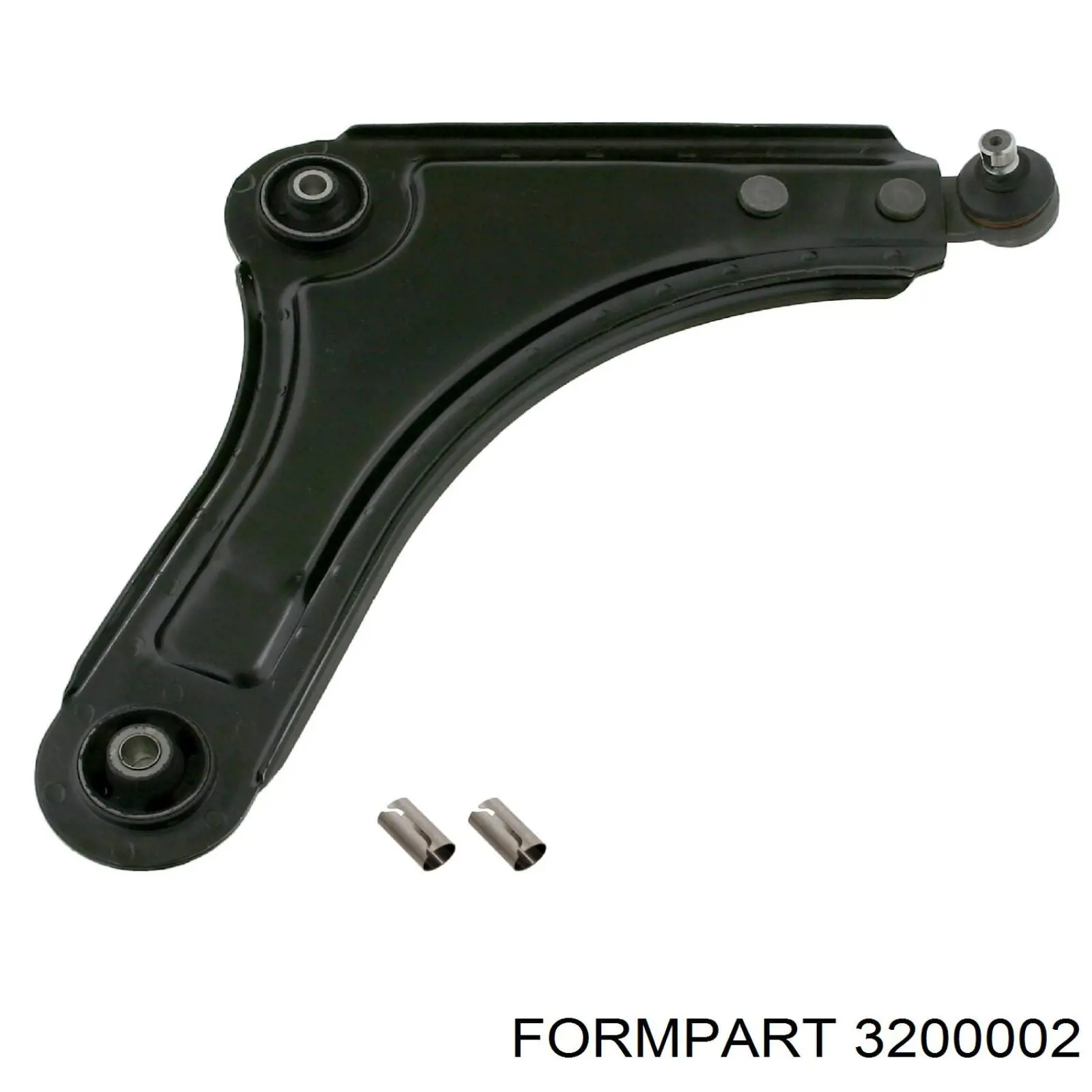 Silentblock de suspensión delantero inferior 3200002 Formpart/Otoform