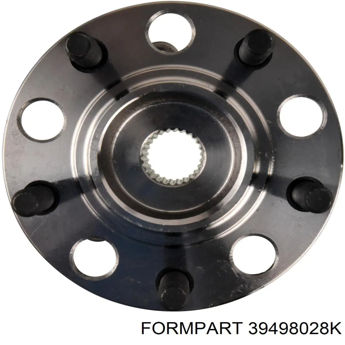 Cubo de rueda trasero 39498028K Formpart/Otoform