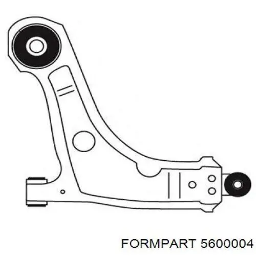 Сайлентблок передней подвески Formpart/Otoform 5600004 цена, от 3.63 USD