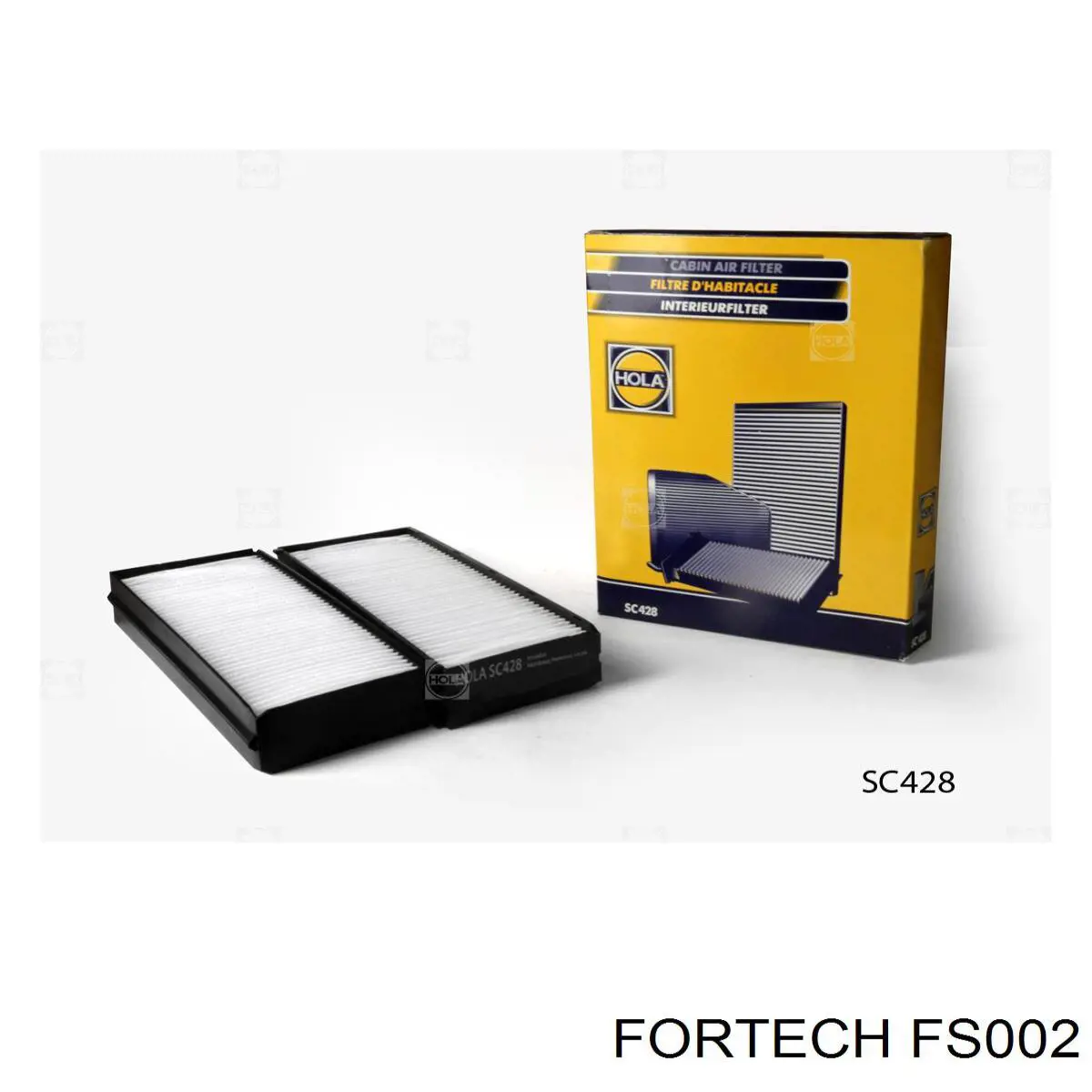 FS002 Fortech фильтр салона