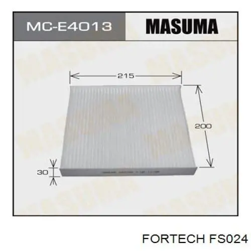 FS024 Fortech фильтр салона