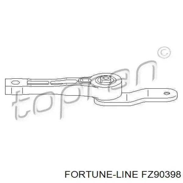 Задняя опора двигателя Fortune Line FZ90398 цена, от 15.20 USD