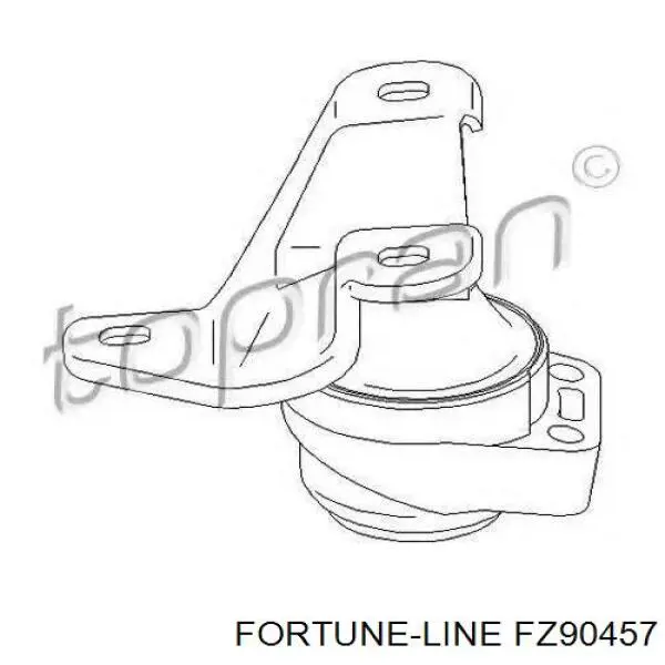 FZ90457 Fortune Line Задняя подушка двигателя