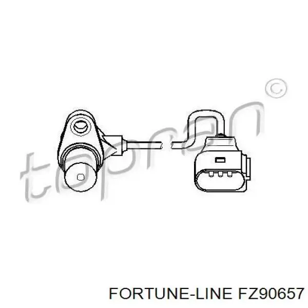 Купить FZ90657 Fortune Line Подушка (опора) двигателя левая верхняя