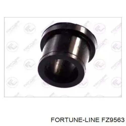 Casquillo del cojinete, ballesta trasera, de metal FZ9563 Fortune Line