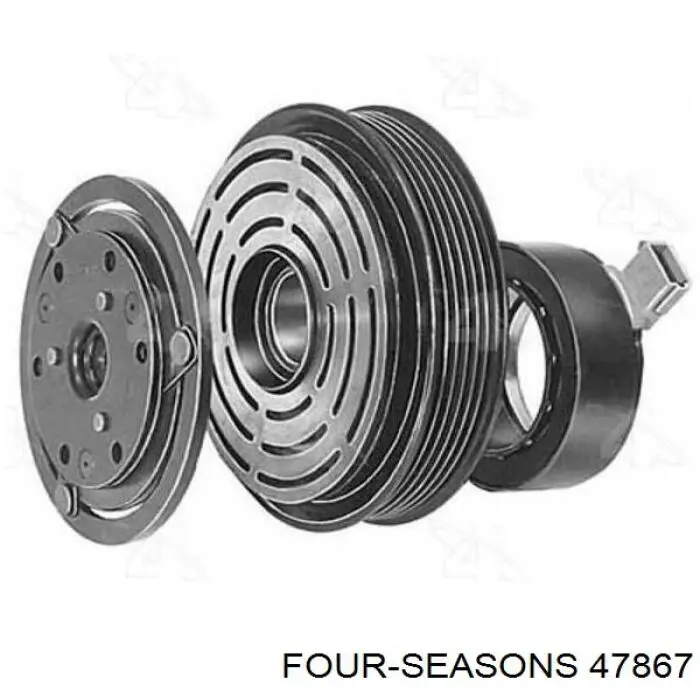 47867 Four Seasons муфта (магнитная катушка компрессора кондиционера)