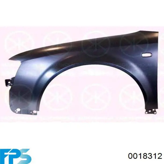 Боковая часть передняя правая FPS 0018312 цена, от 51.39 USD