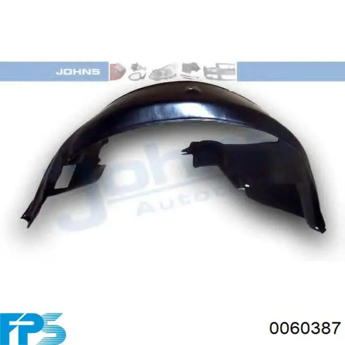 Подкрылок передний левый 2007FL1T Polcar