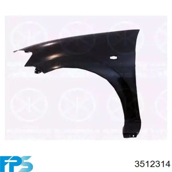 Боковая часть передняя правая FPS 3512314 цена, от 51.45 USD