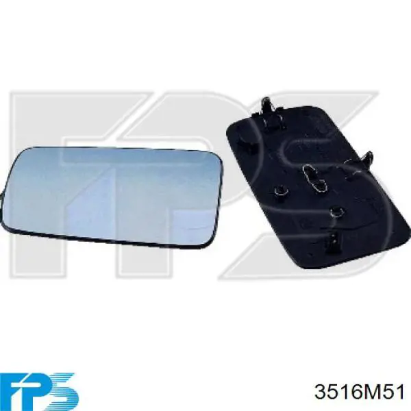 Зеркальный элемент водительского зеркала FPS 3516M51 цена, от 10.62 USD