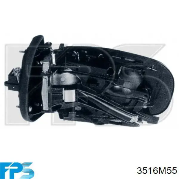 Зеркальный элемент водительского зеркала FPS FP3516M55 цена, от 14.97 USD