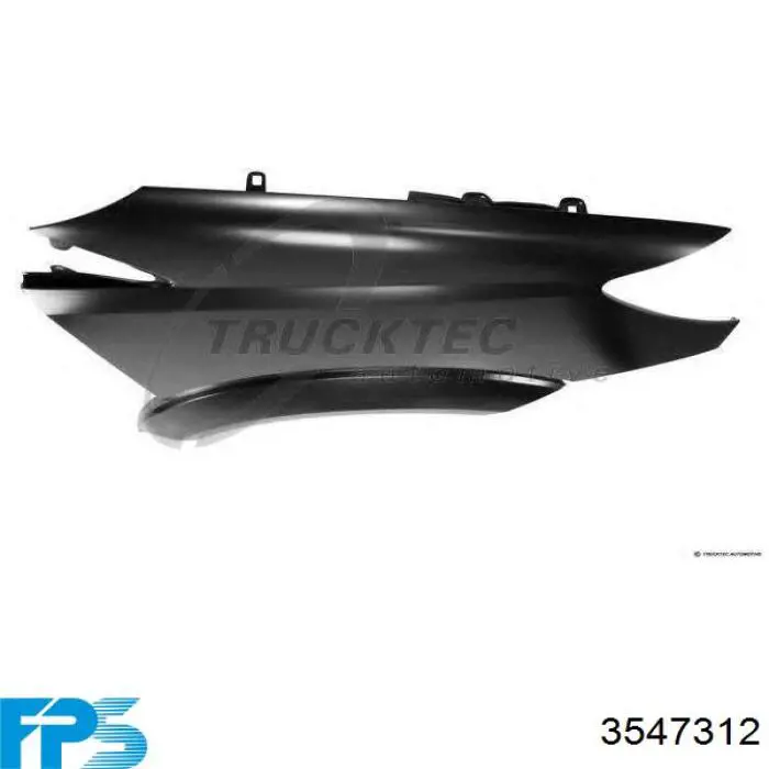 Крыло переднее правое PBZ10041AR Signeda