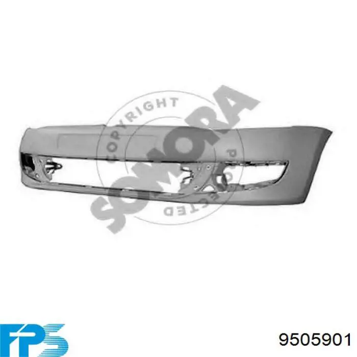 Бампер на авто FPS FP9505902 цена, от 43.15 USD