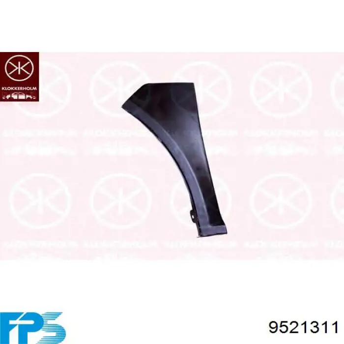 Крыло переднее левое Tempest 0510600311 цена, от 42.10 USD