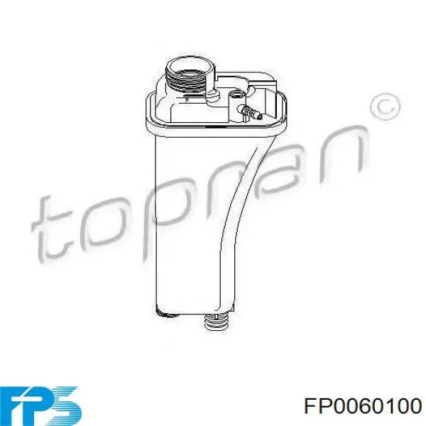 FP0060100 FPS tanque de expansão do sistema de esfriamento