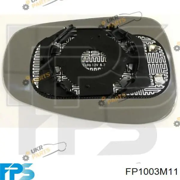 Зеркальный элемент зеркала заднего вида левого FP1003M11 FPS