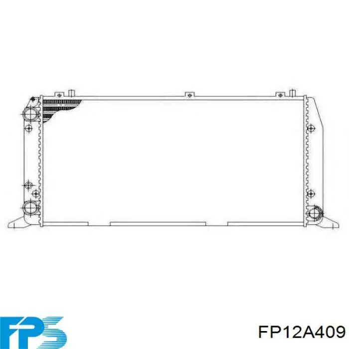 Радиатор FP12A409 FPS