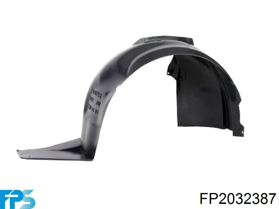 FP2032387 FPS guarda-barras esquerdo do pára-lama dianteiro