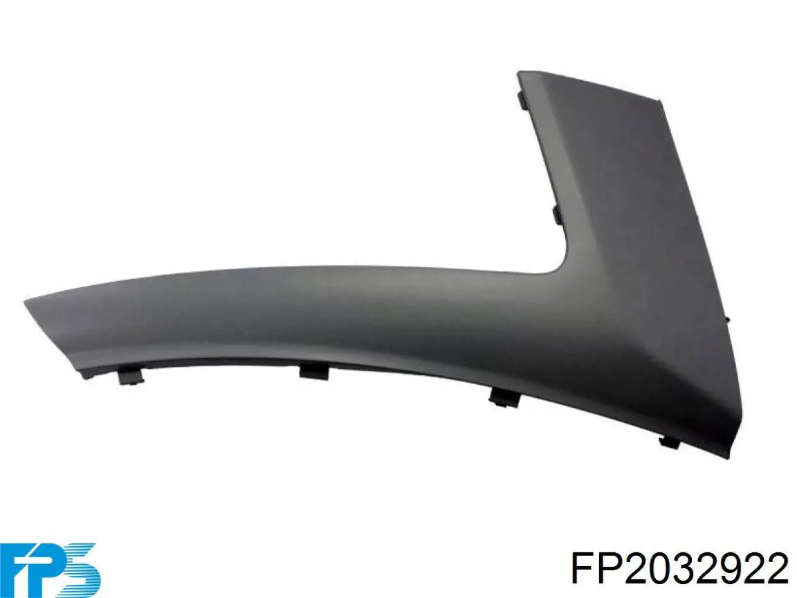 Ресничка (накладка) правой фары на Peugeot Expert VF3