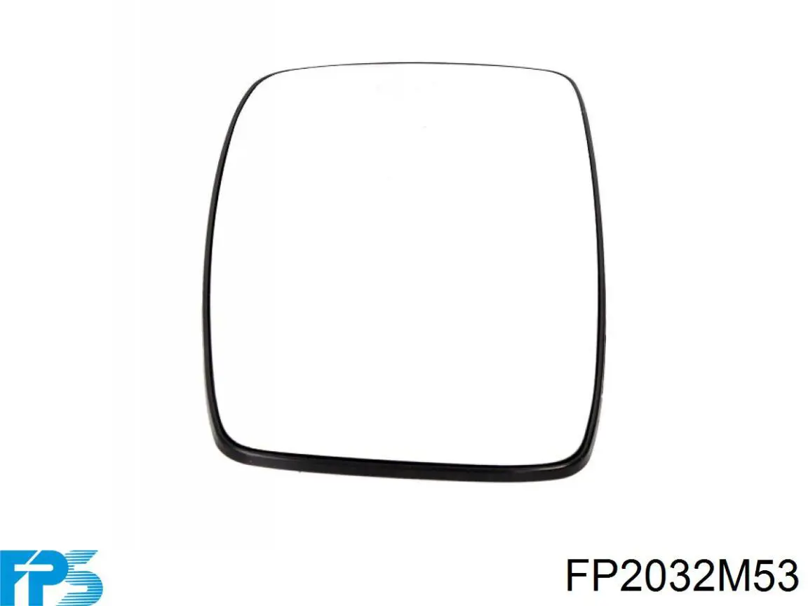 FP2032M53 FPS зеркальный элемент зеркала заднего вида левого