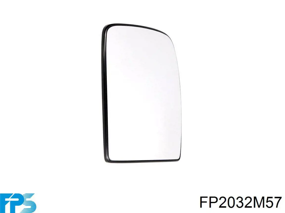 FP2032M57 FPS зеркальный элемент зеркала заднего вида левого