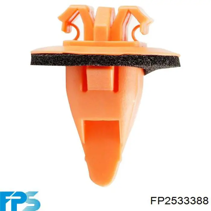 FP2533388 FPS guarda-barras direito do pára-lama dianteiro