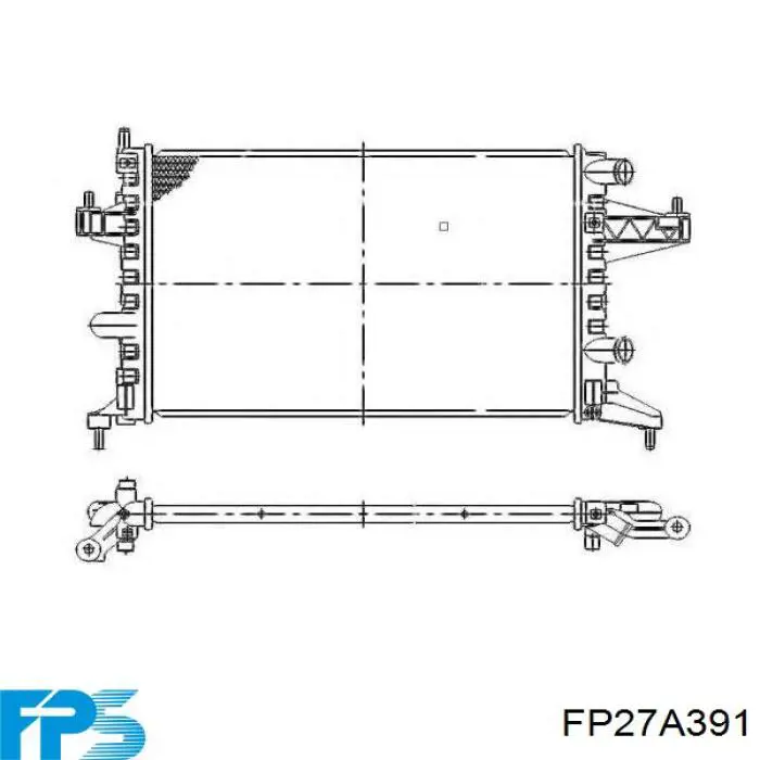 FP27A391 FPS Радиатор основной