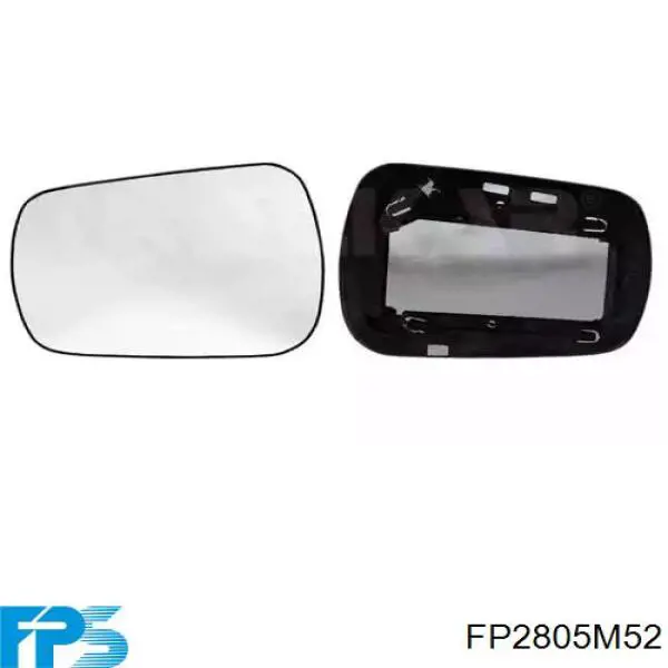 Стекло зеркала заднего вида, правого FPS FP2805M52 цена, от 4.16 USD