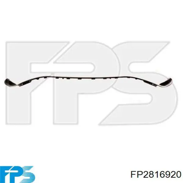 fp2816920 FPS воздуховод (дефлектор радиатора нижний)