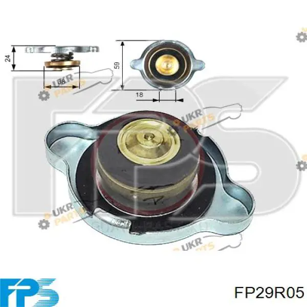 FP 29 R05 FPS крышка (пробка радиатора)