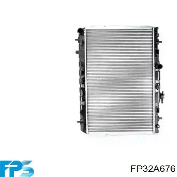 FP32A676 FPS radiador de esfriamento de motor