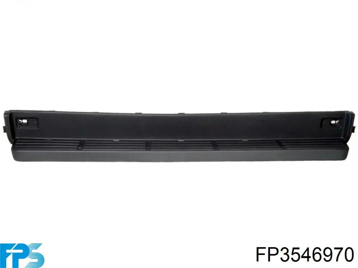 FP 3546 970 FPS бампер задний, центральная часть