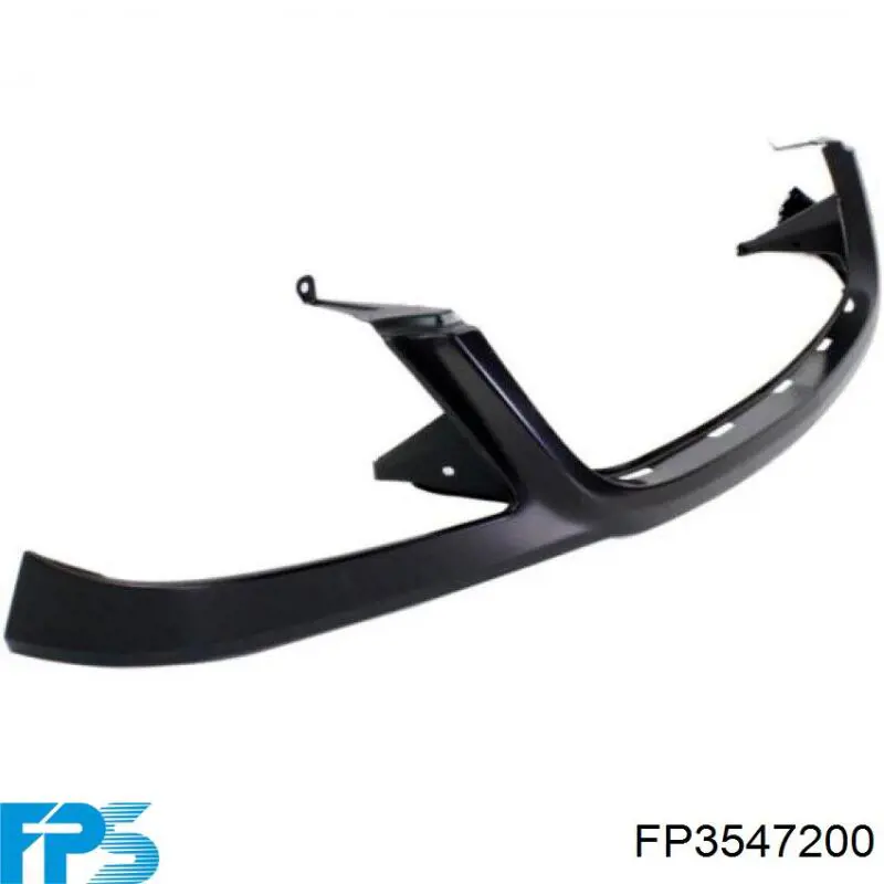 Suporte do radiador montado (painel de montagem de fixação das luzes) FP3547200 FPS