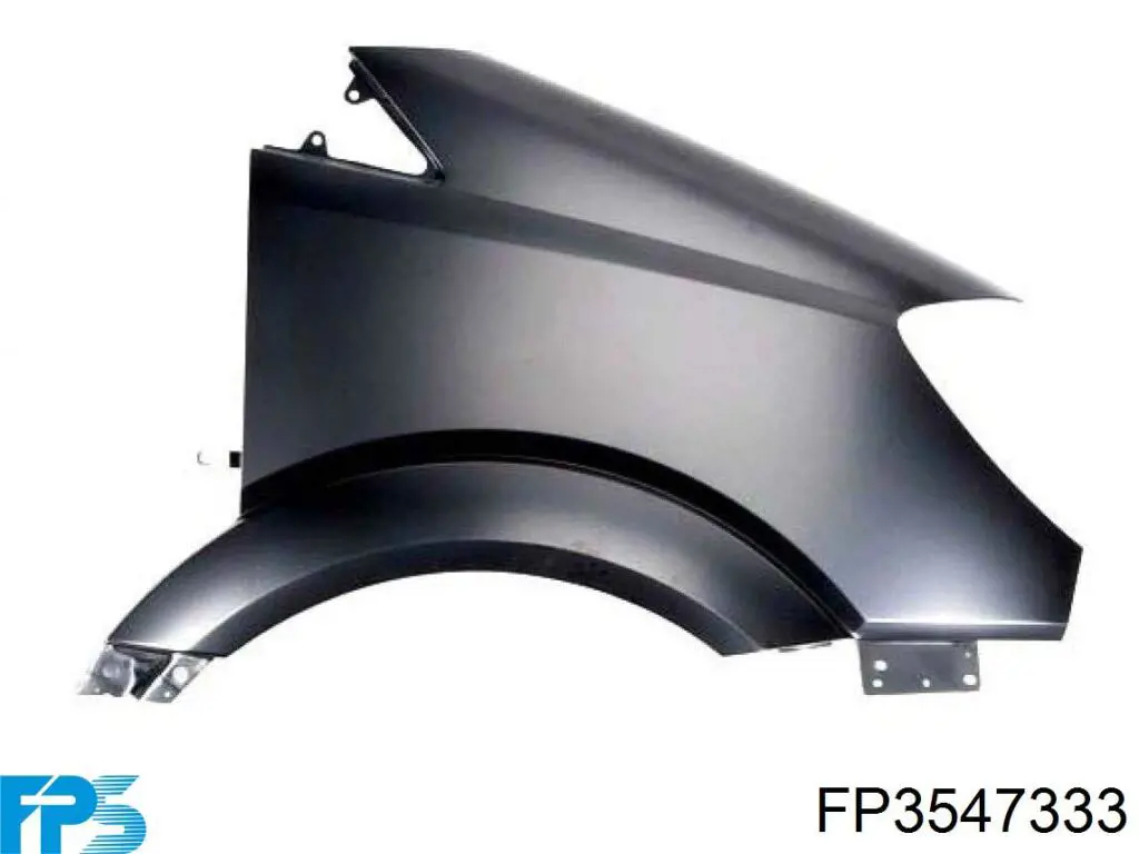 FP3547333 FPS consola dianteira de fixação do pára-lama dianteiro esquerdo