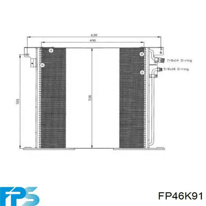 FP46K91 FPS Конденсатор