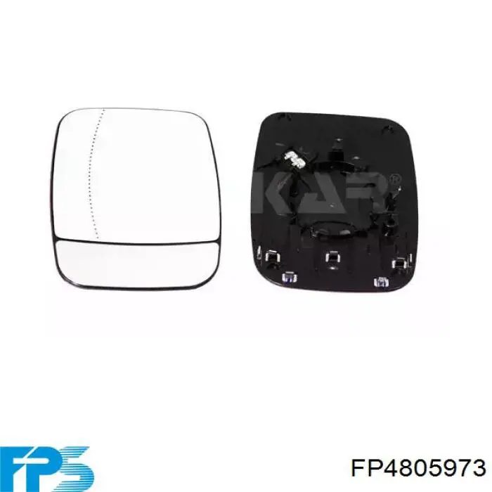 Заглушка ПТФ бампера переднего левая FPS FP4805973 цена, от 8.87 USD