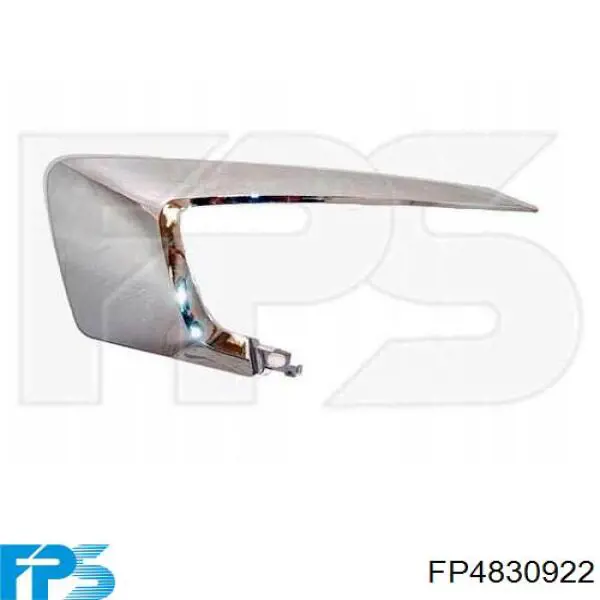 Ободок (окантовка) фары противотуманной правой FPS FP4830922 цена, от 29.12 USD