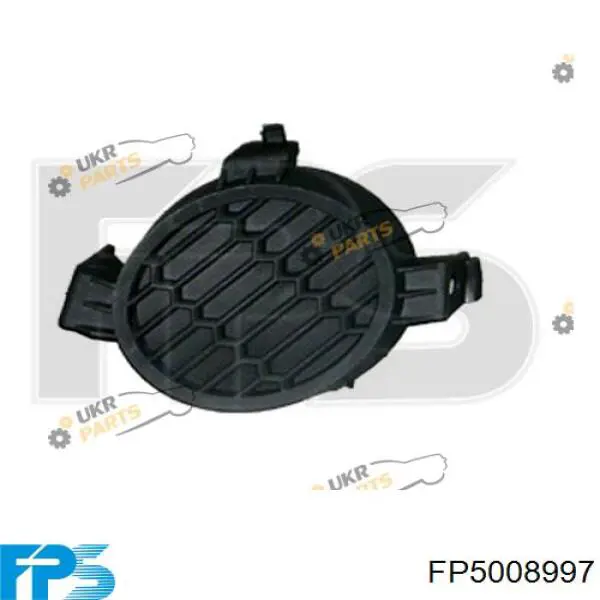 FP5008997 FPS заглушка (решетка противотуманных фар бампера переднего левая)