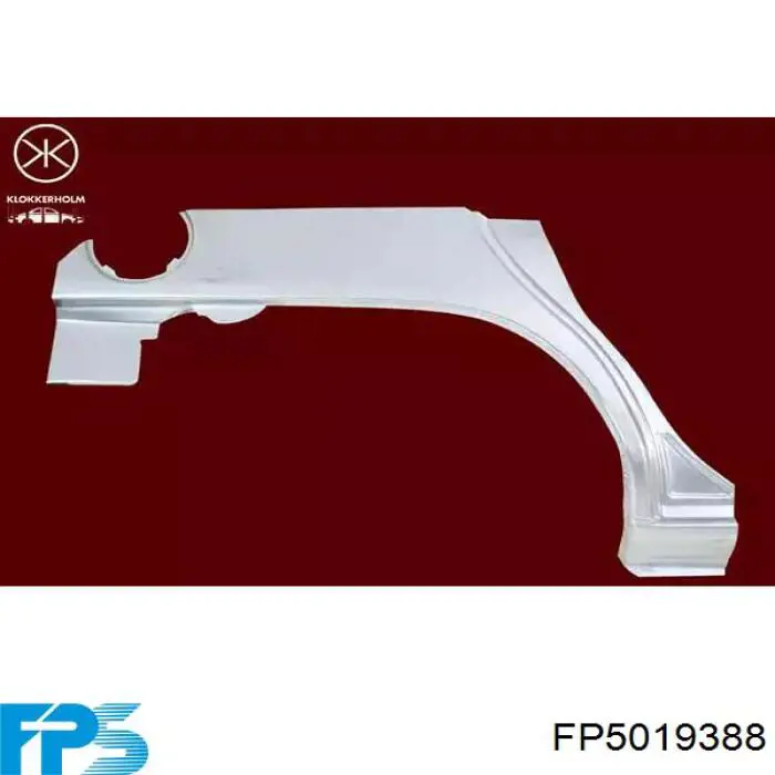 Правый подкрылок переднего крыла FPS FP5019388 цена, от 19.77 USD