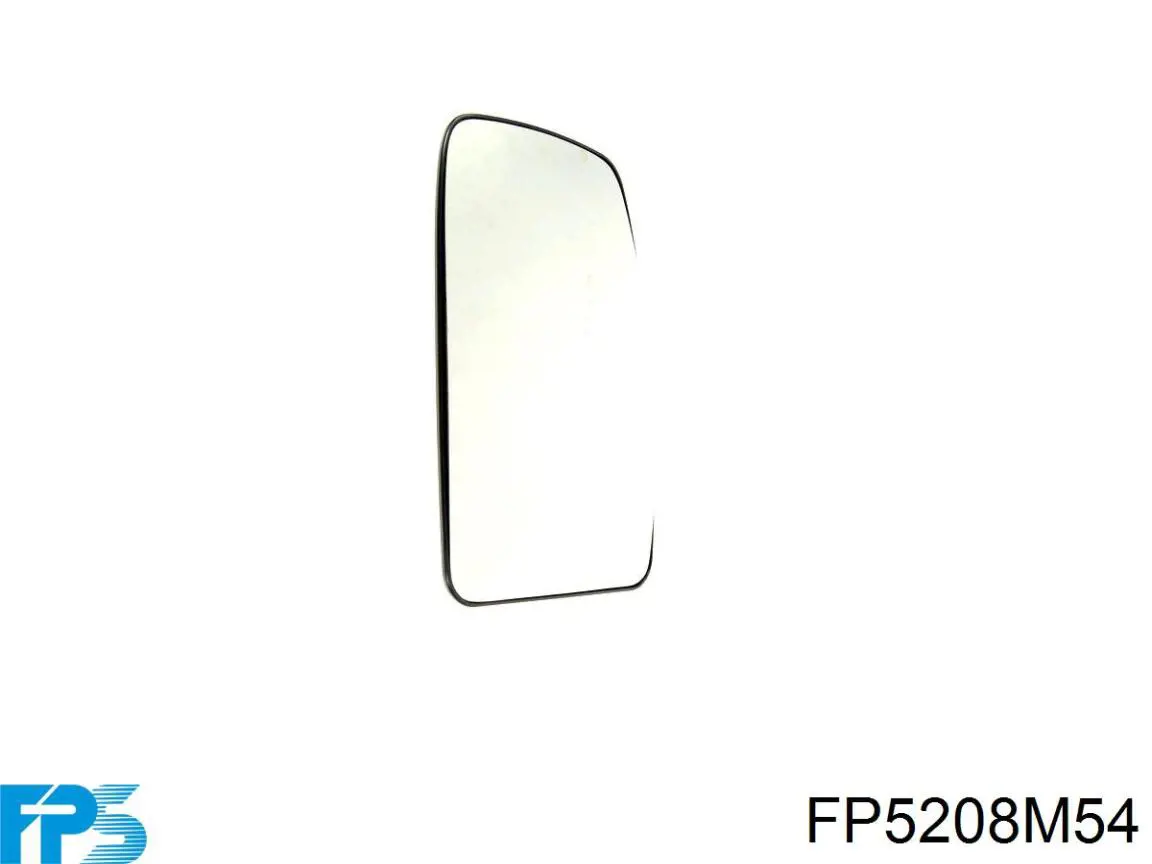 FP 5208 M54 FPS elemento espelhado do espelho de retrovisão direito