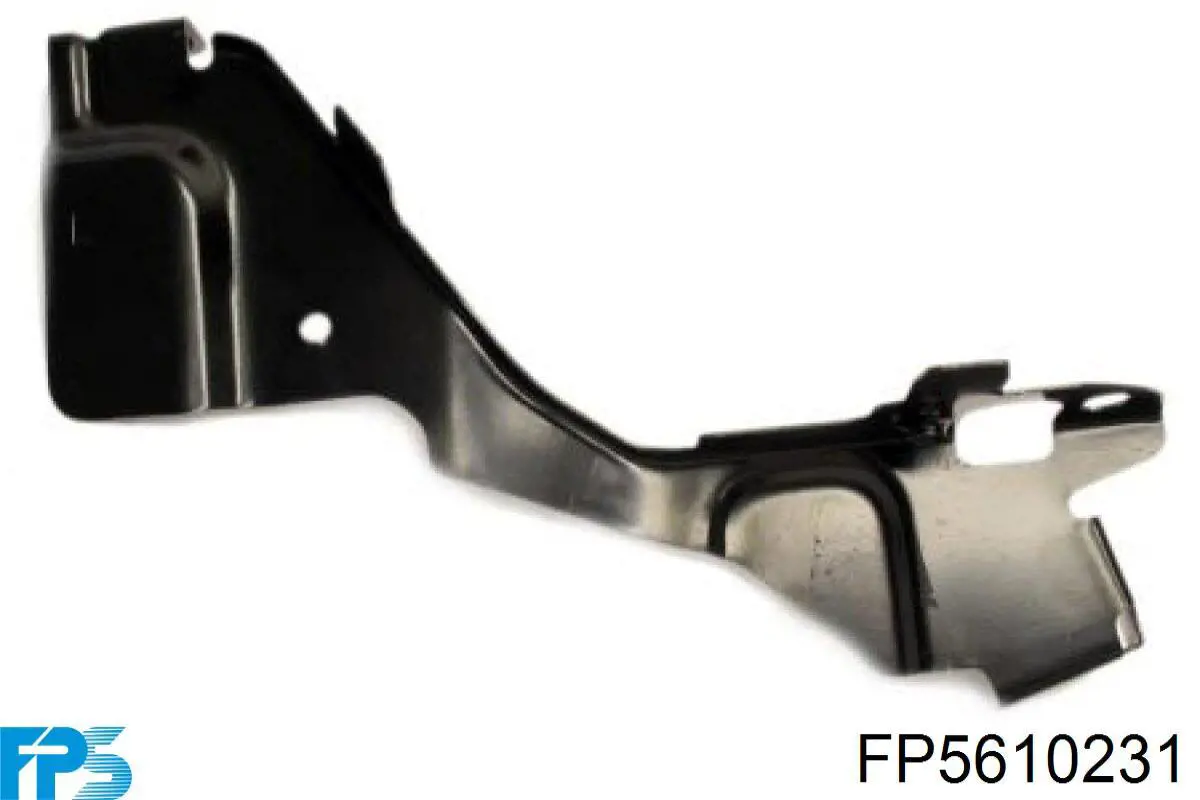 FP 5610 231 FPS suporte esquerdo do radiador (painel de montagem de fixação das luzes)