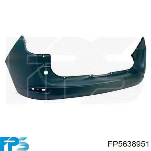 Бампер задний Renault (RVI) 850222896R цена, от 180.61 USD