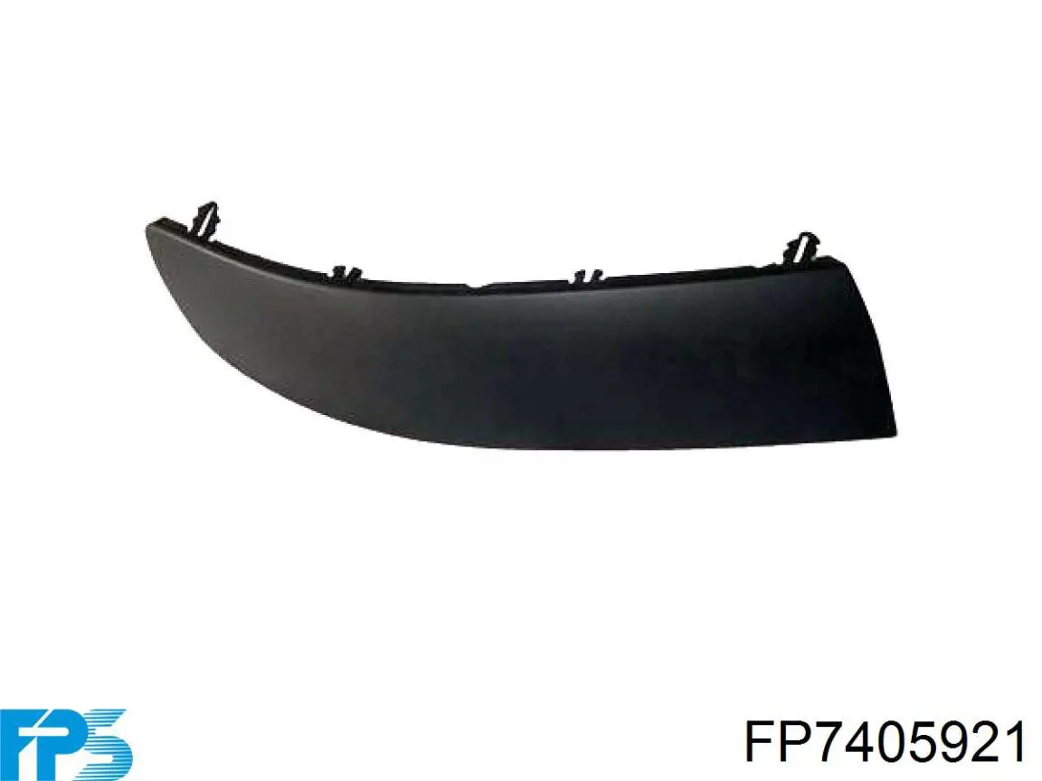 FP7405921 FPS Молдинг бампера переднего левый
