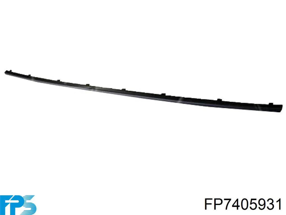 FP 7405 931 FPS направляющая переднего бампера левая