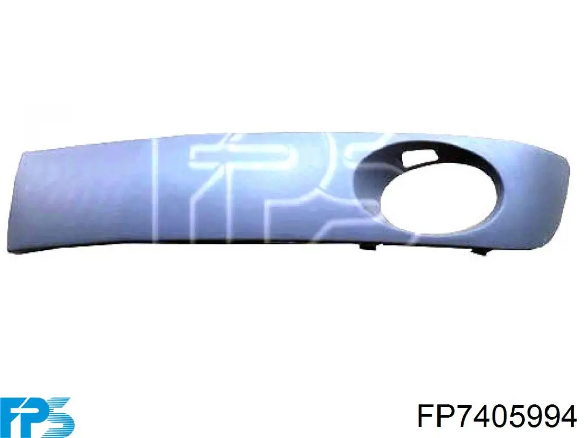 FP7405994 FPS tampão (grelha das luzes de nevoeiro do pára-choque dianteiro direito)