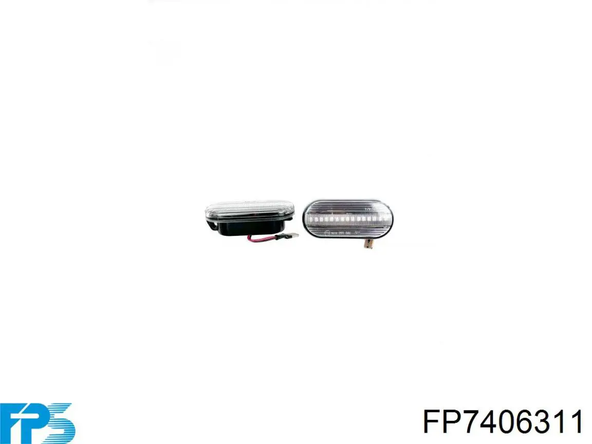 Крыло переднее левое FP7406311 FPS