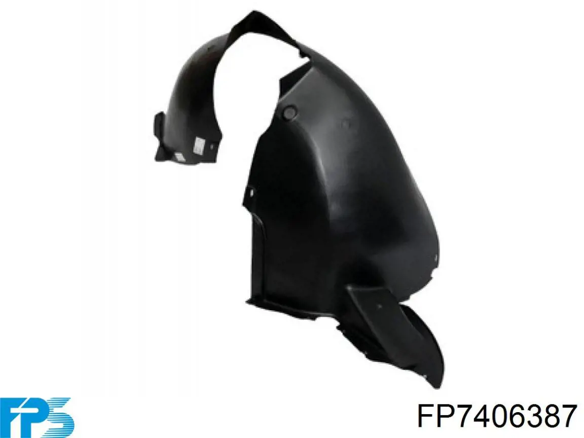 Подкрылок передний левый FP7406387 FPS