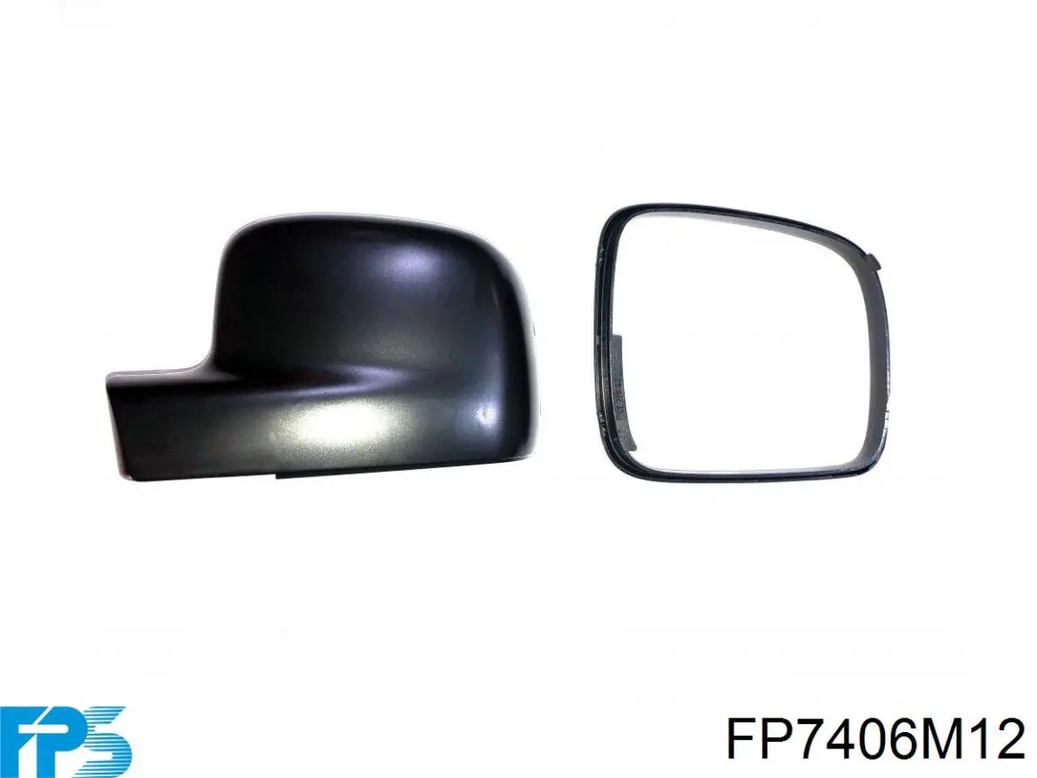FP7406M12 FPS placa sobreposta (tampa do espelho de retrovisão direito)