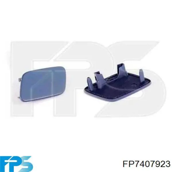 VG0541238 Prasco placa sobreposta do injetor de fluido para lavador da luz dianteira